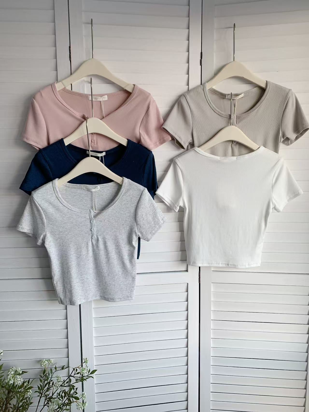 HELLO MILK TEE- 86025 短袖上衣