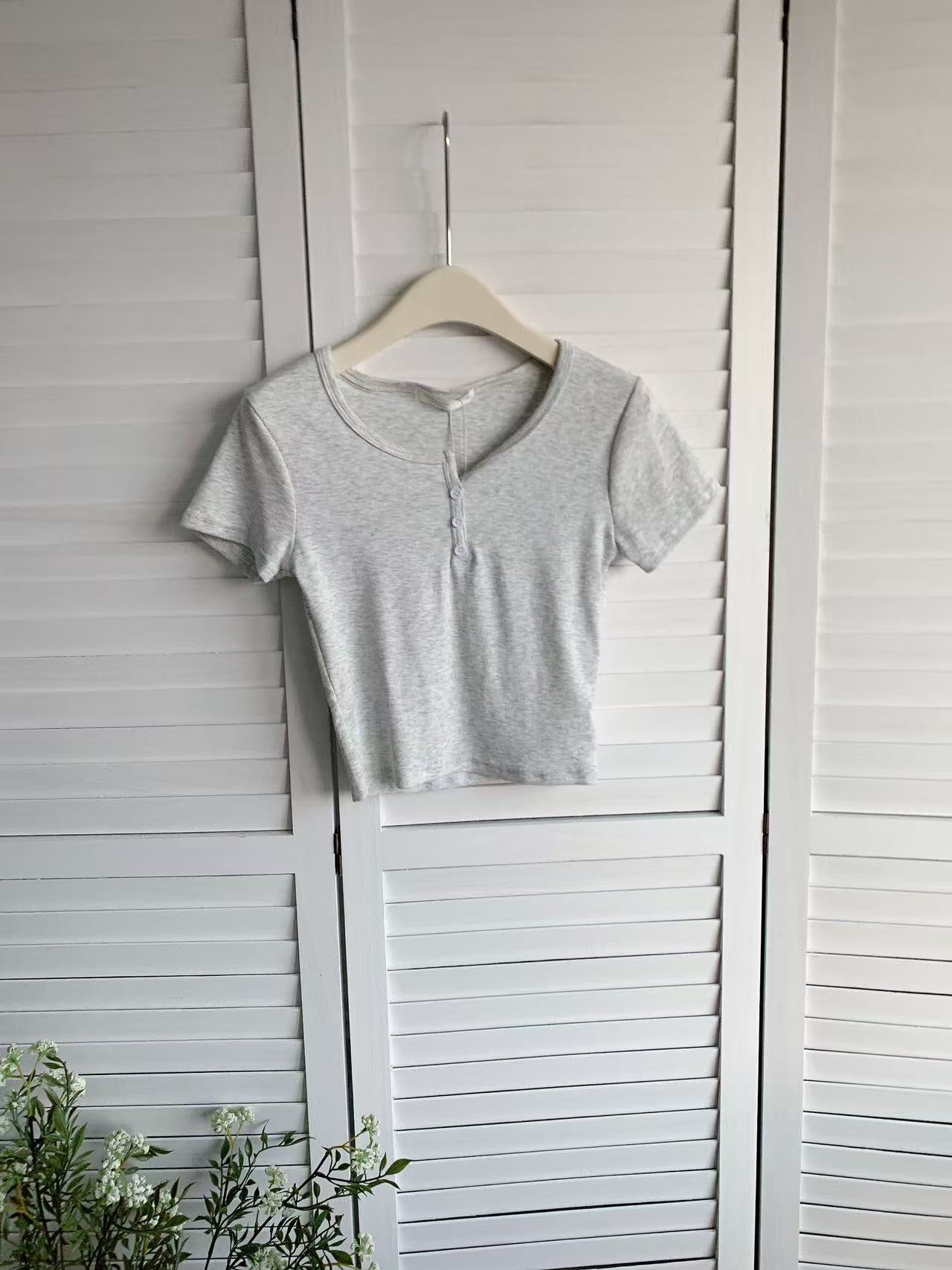 HELLO MILK TEE- 86025 短袖上衣