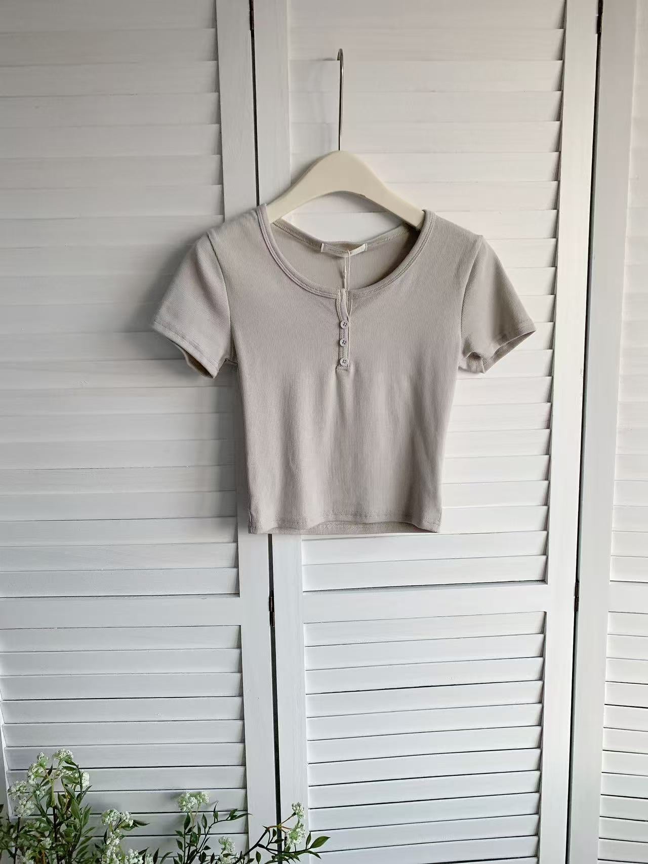 HELLO MILK TEE- 86025 短袖上衣