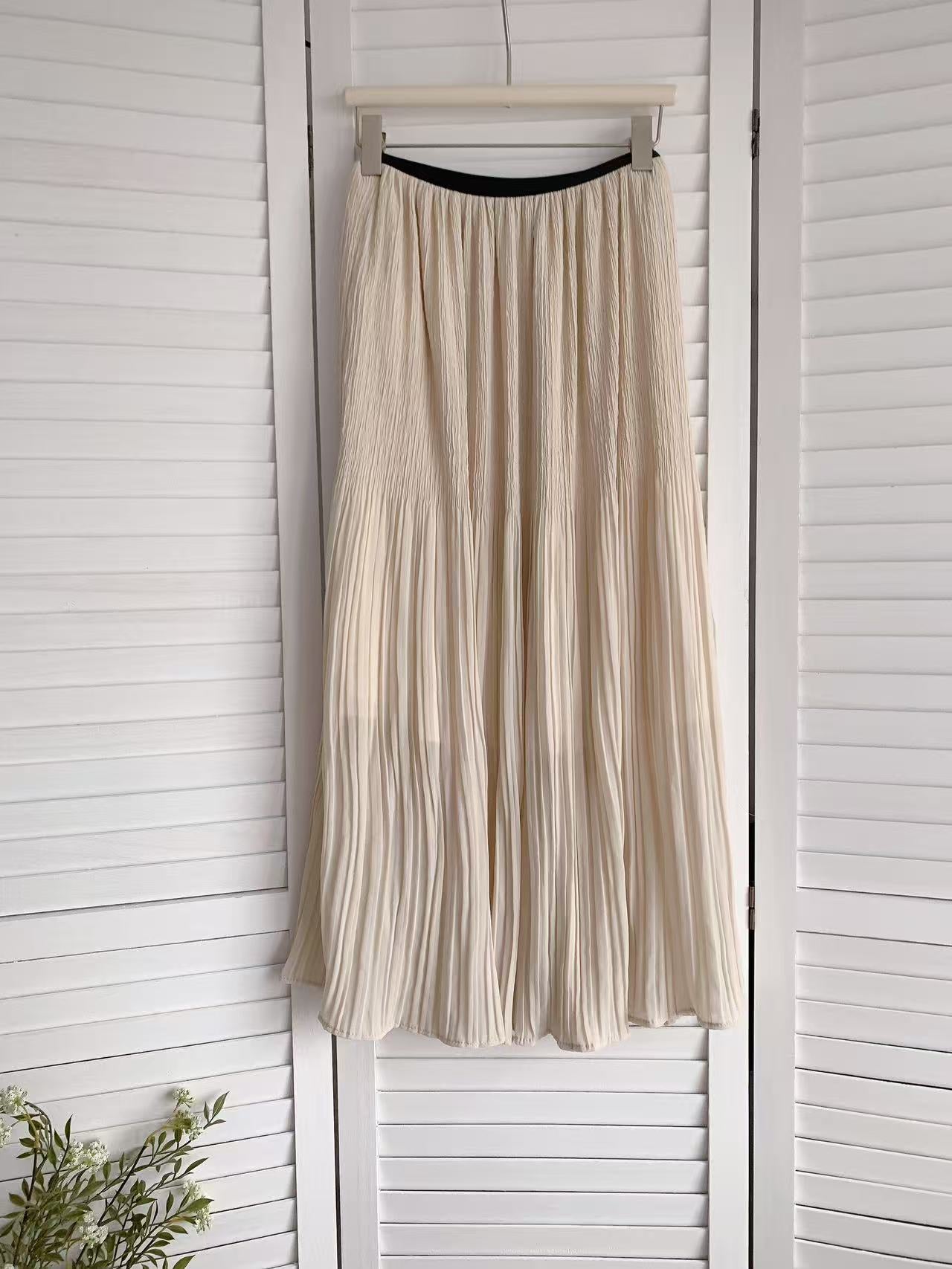 HELLO MILK TEE- 86104 雪紡半裙