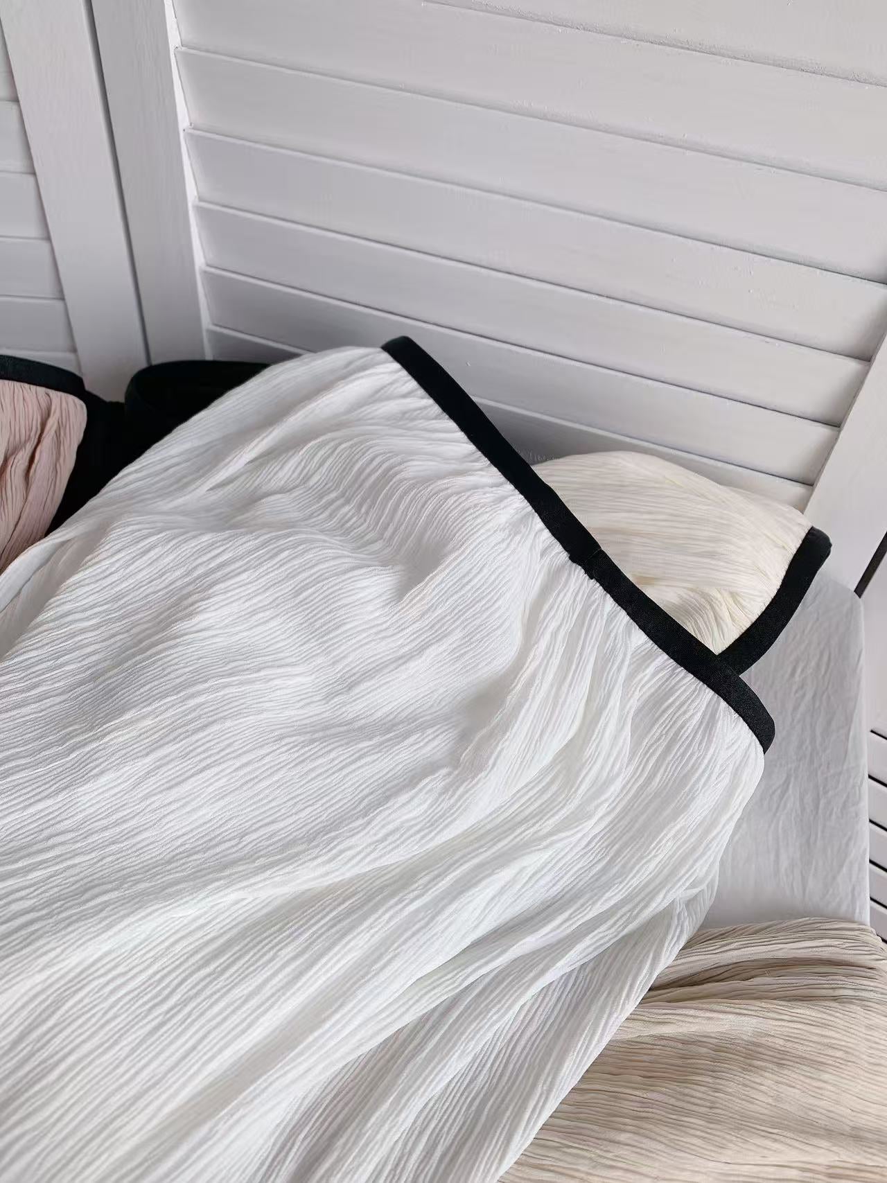 HELLO MILK TEE- 86104 雪紡半裙