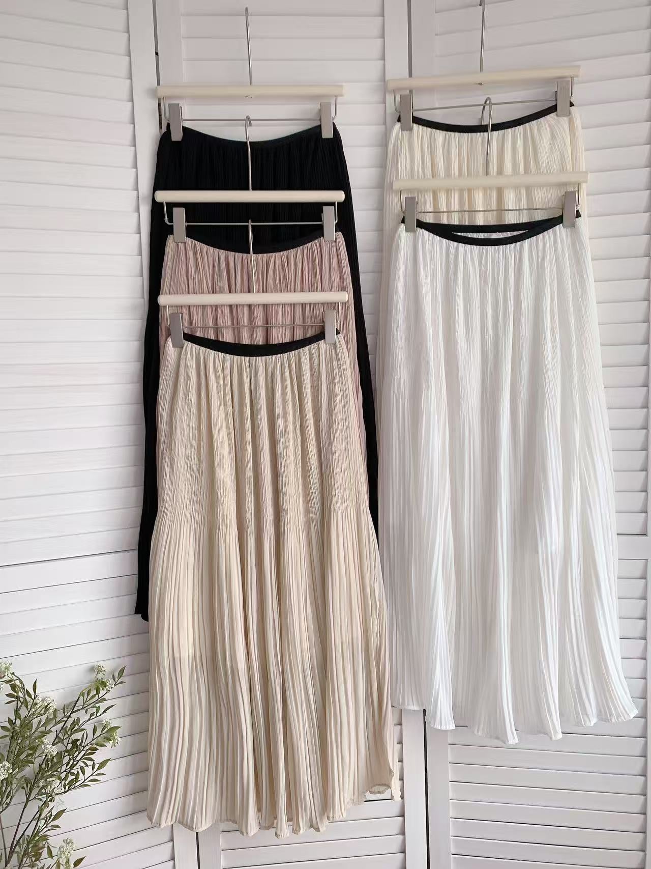 HELLO MILK TEE- 86104 雪紡半裙