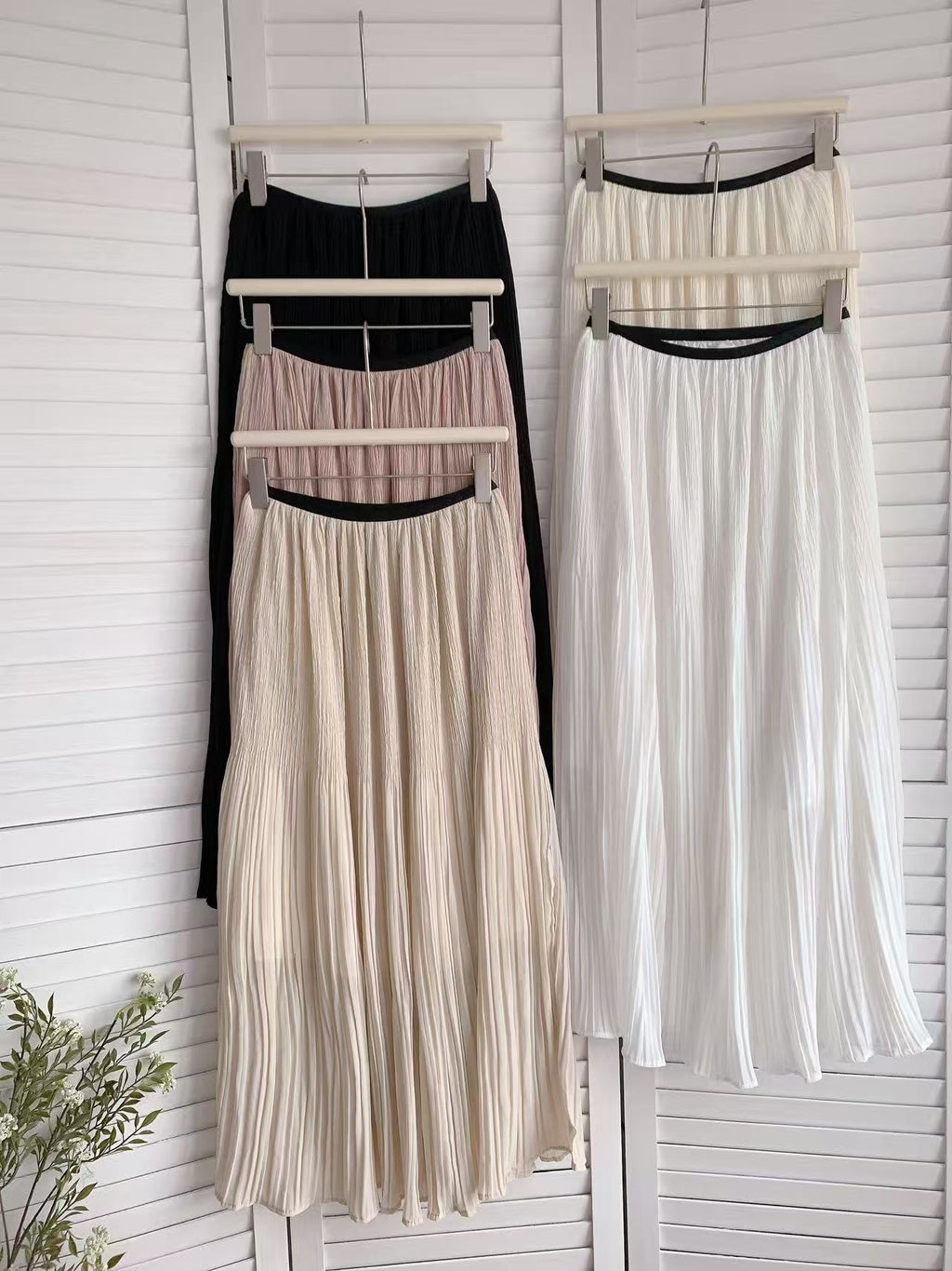 HELLO MILK TEE- 86104 雪紡半裙