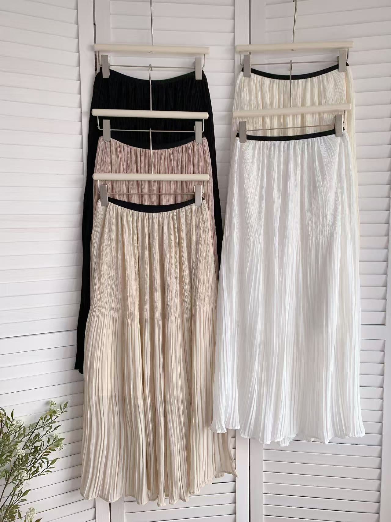 HELLO MILK TEE- 86104 雪紡半裙