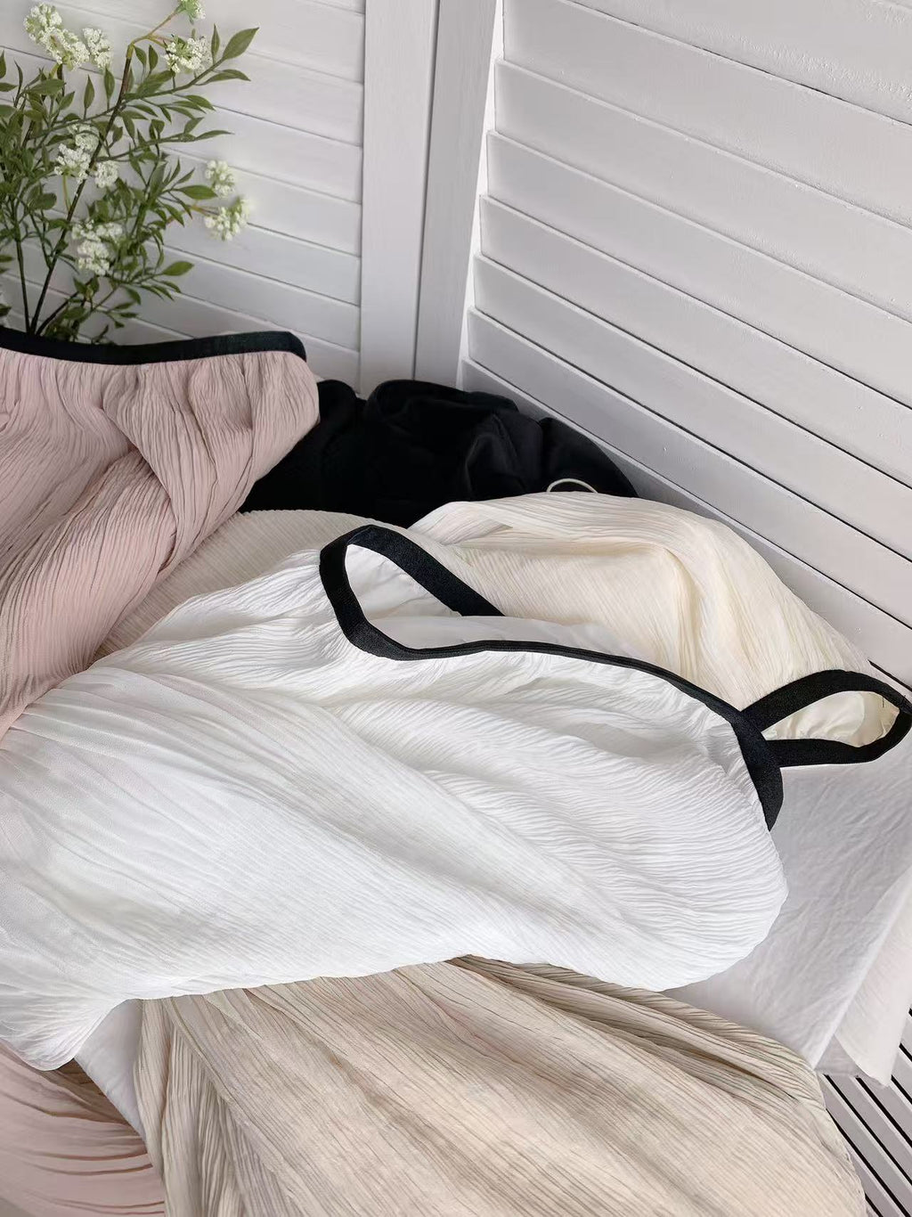 HELLO MILK TEE- 86104 雪紡半裙