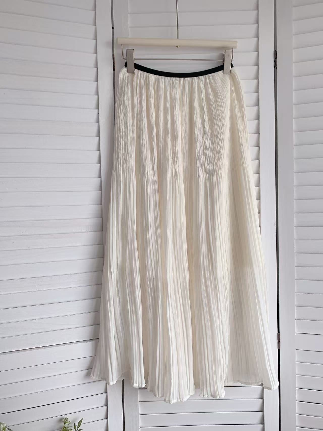 HELLO MILK TEE- 86104 雪紡半裙