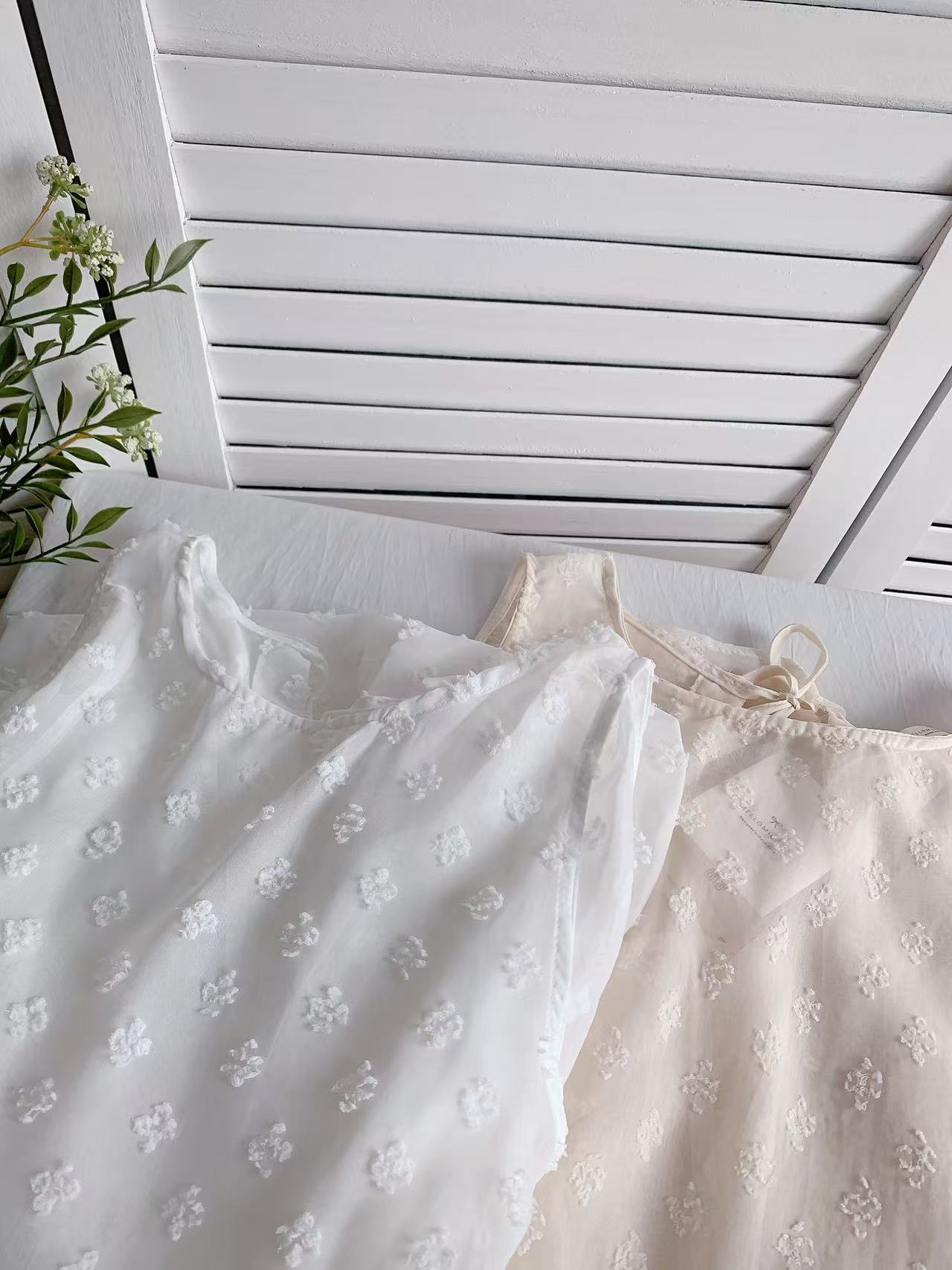 HELLO MILK TEE- 86172 簡約背心裙