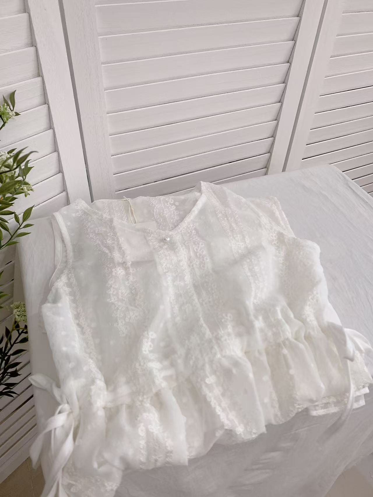 HELLO MILK TEE- 86167 無袖連衣裙