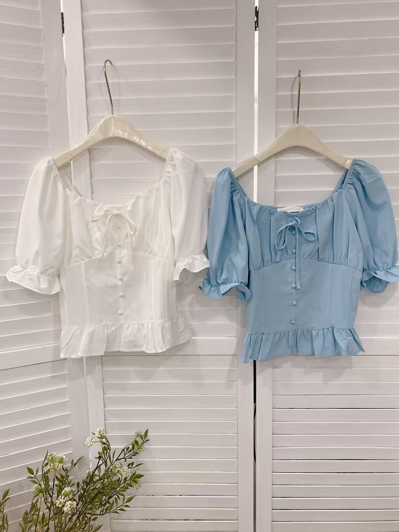 HELLO MILK TEE- 86086 百搭小衫