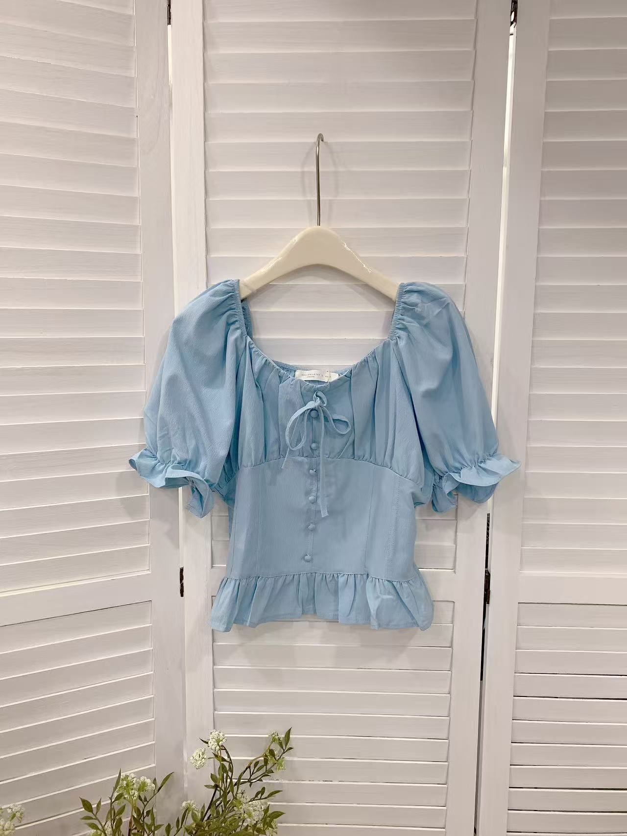 HELLO MILK TEE- 86086 百搭小衫