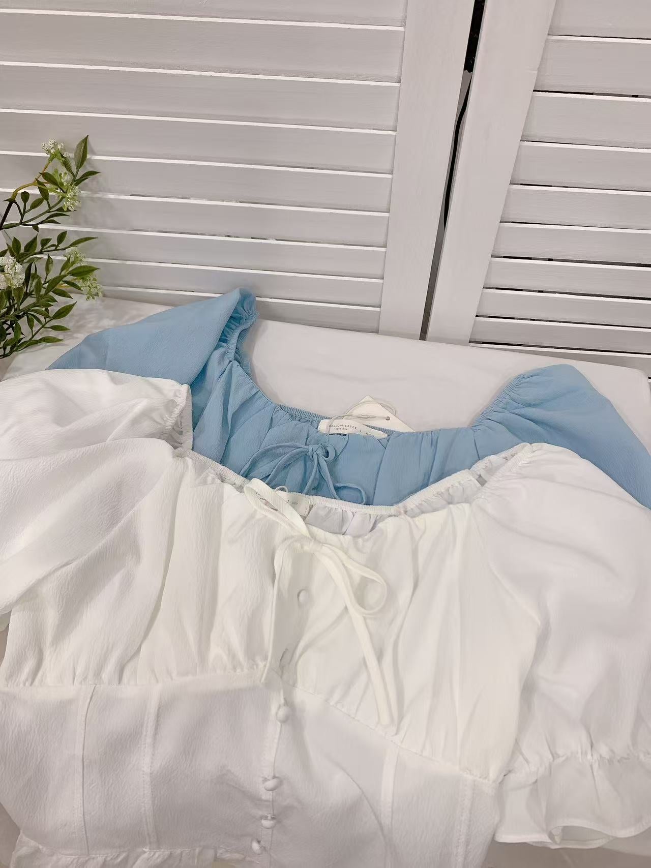 HELLO MILK TEE- 86086 百搭小衫