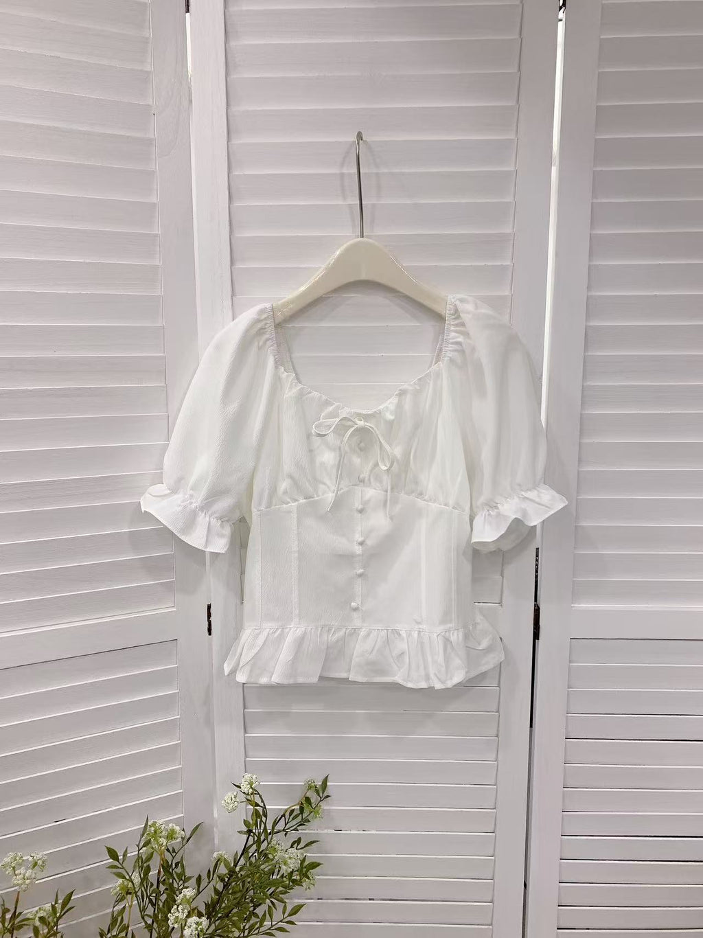 HELLO MILK TEE- 86086 百搭小衫