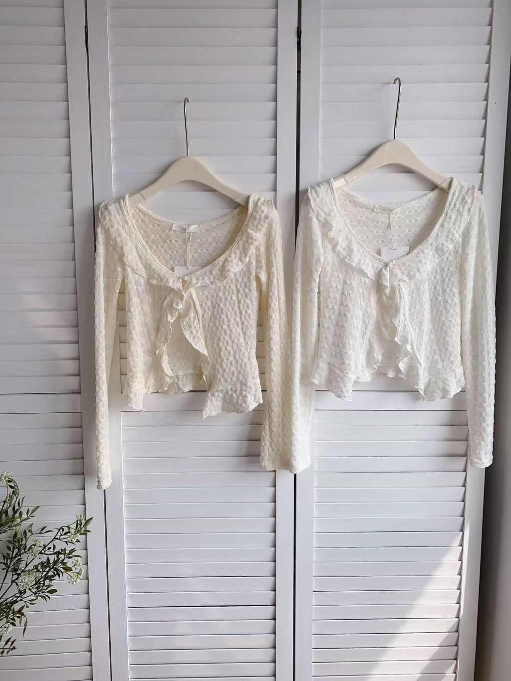 HELLO MILK TEE- 86131 長袖小衫