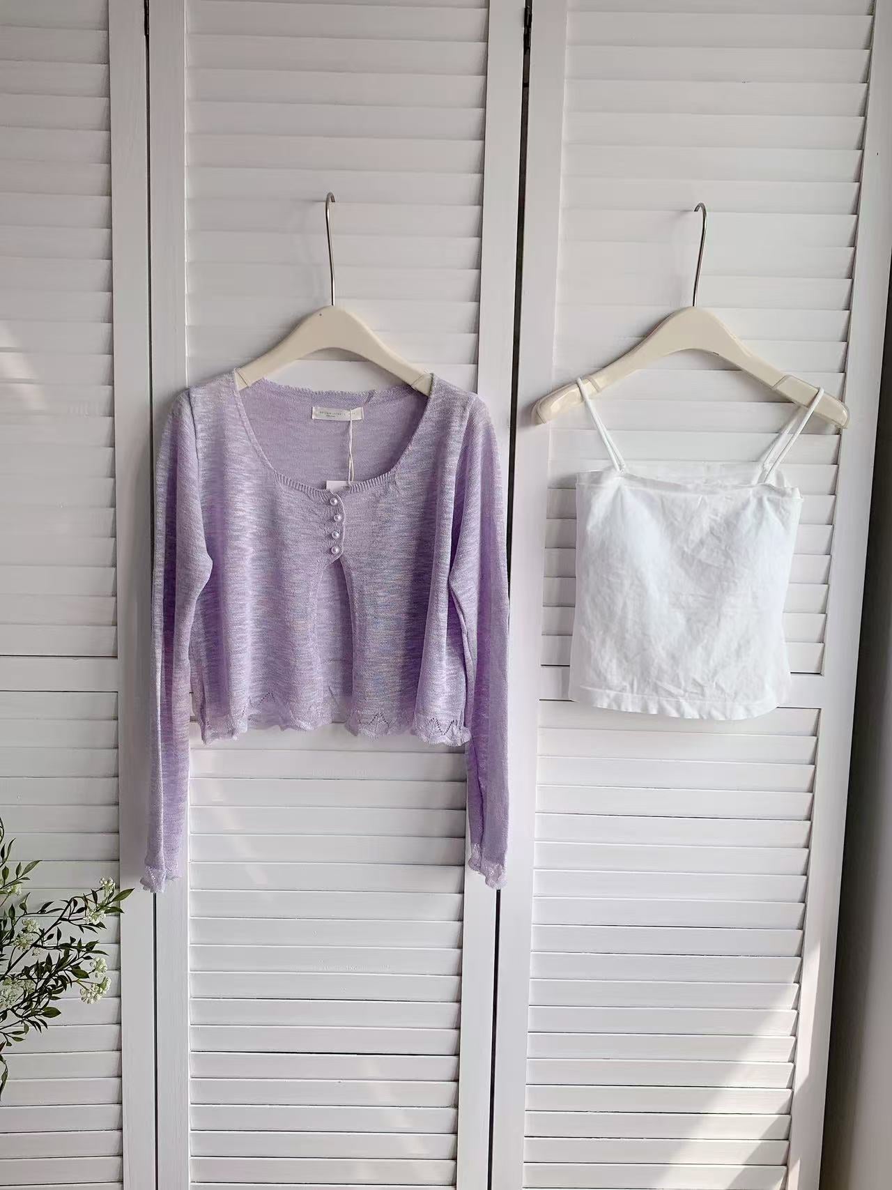 HELLO MILK TEE- 86186 韓系套裝