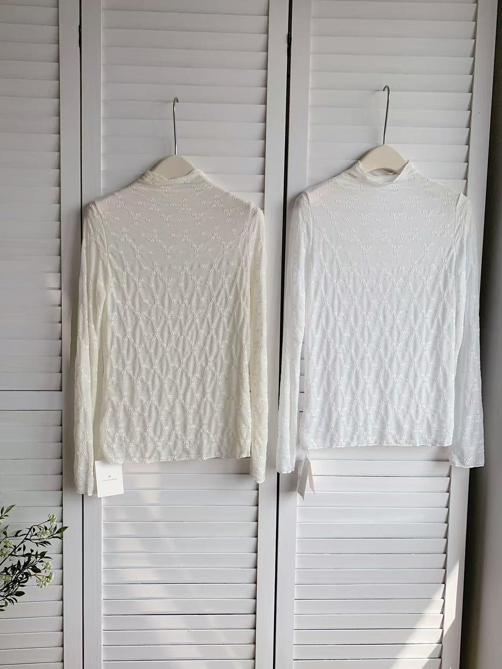 HELLO MILK TEE- 86190 高領上衣