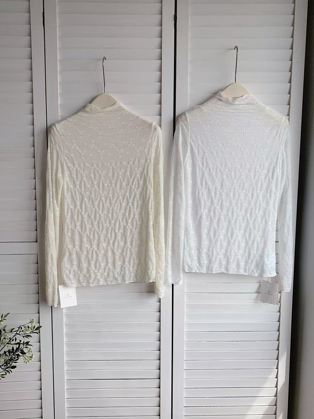 HELLO MILK TEE- 86190 高領上衣