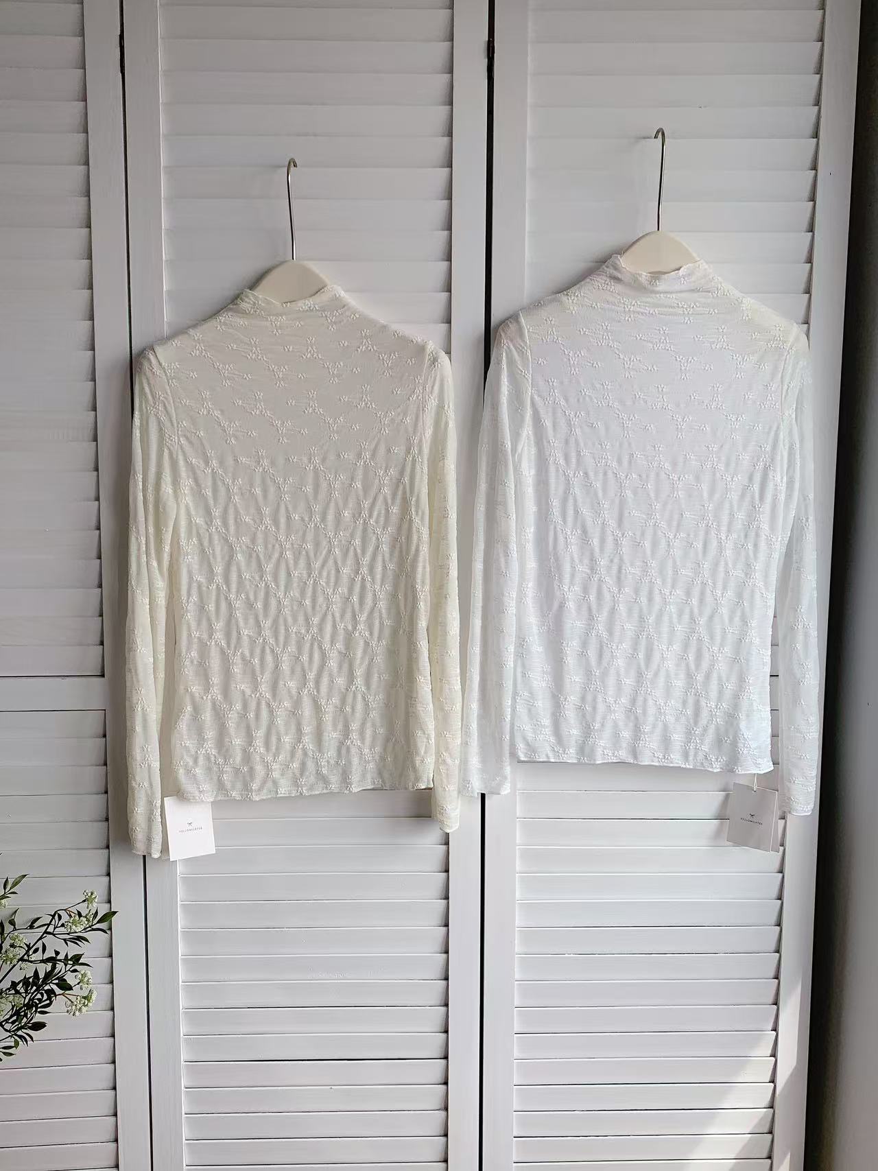 HELLO MILK TEE- 86190 高領上衣