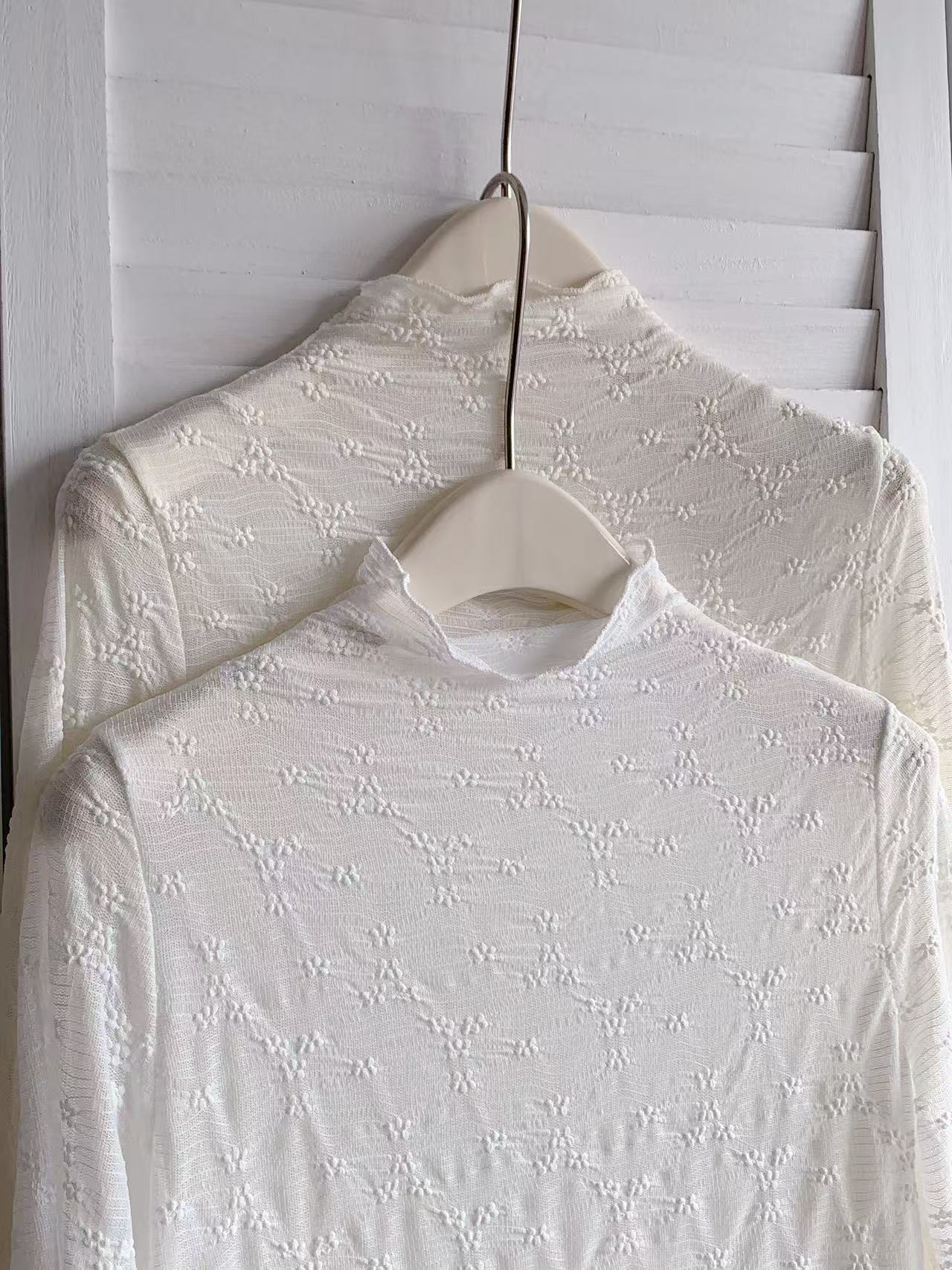 HELLO MILK TEE- 86190 高領上衣