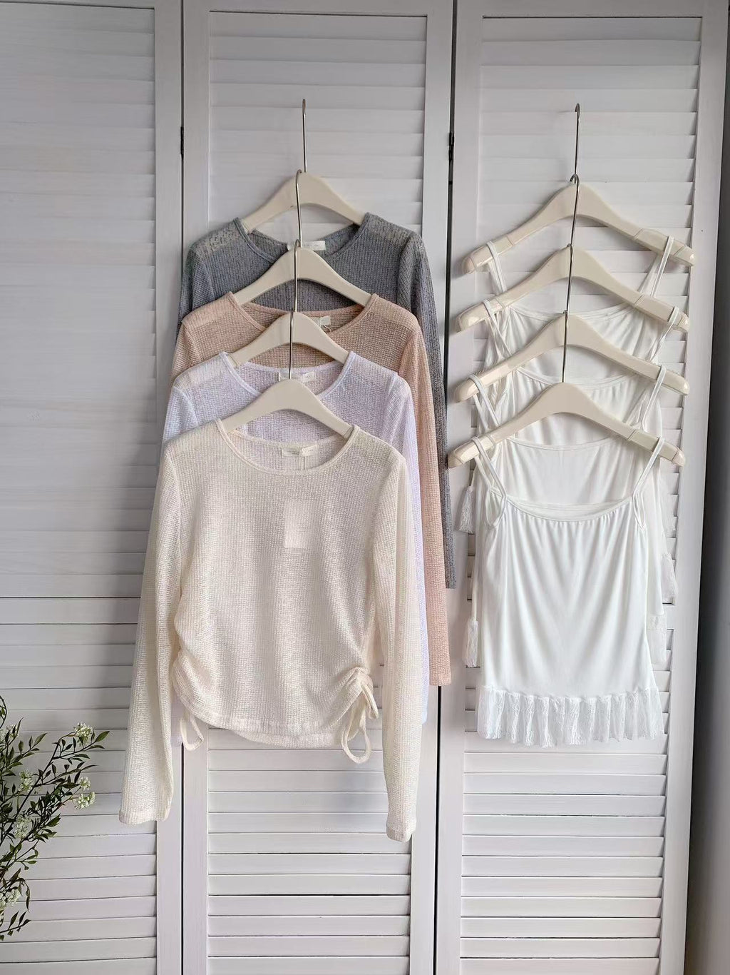 HELLO MILK TEE- 86166 韓系套裝