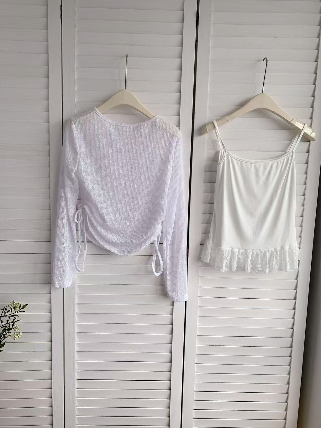 HELLO MILK TEE- 86166 韓系套裝