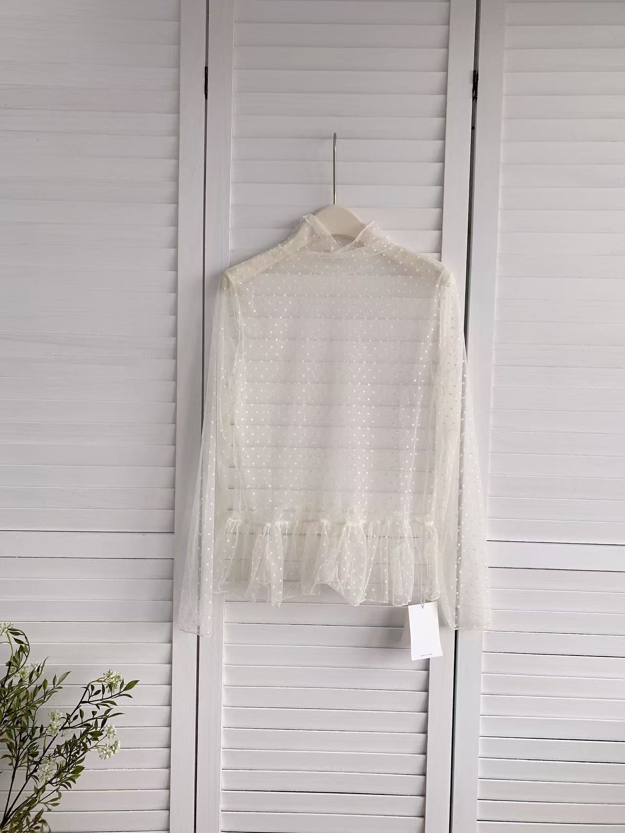 HELLO MILK TEE- 86191 打底上衣