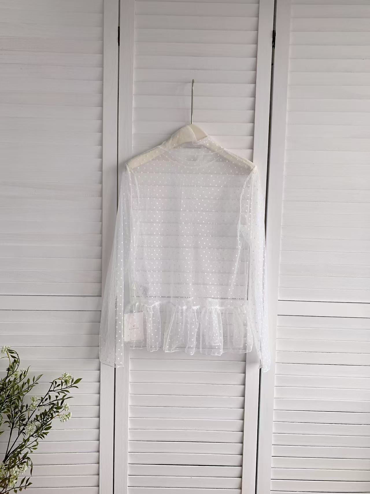 HELLO MILK TEE- 86191 打底上衣