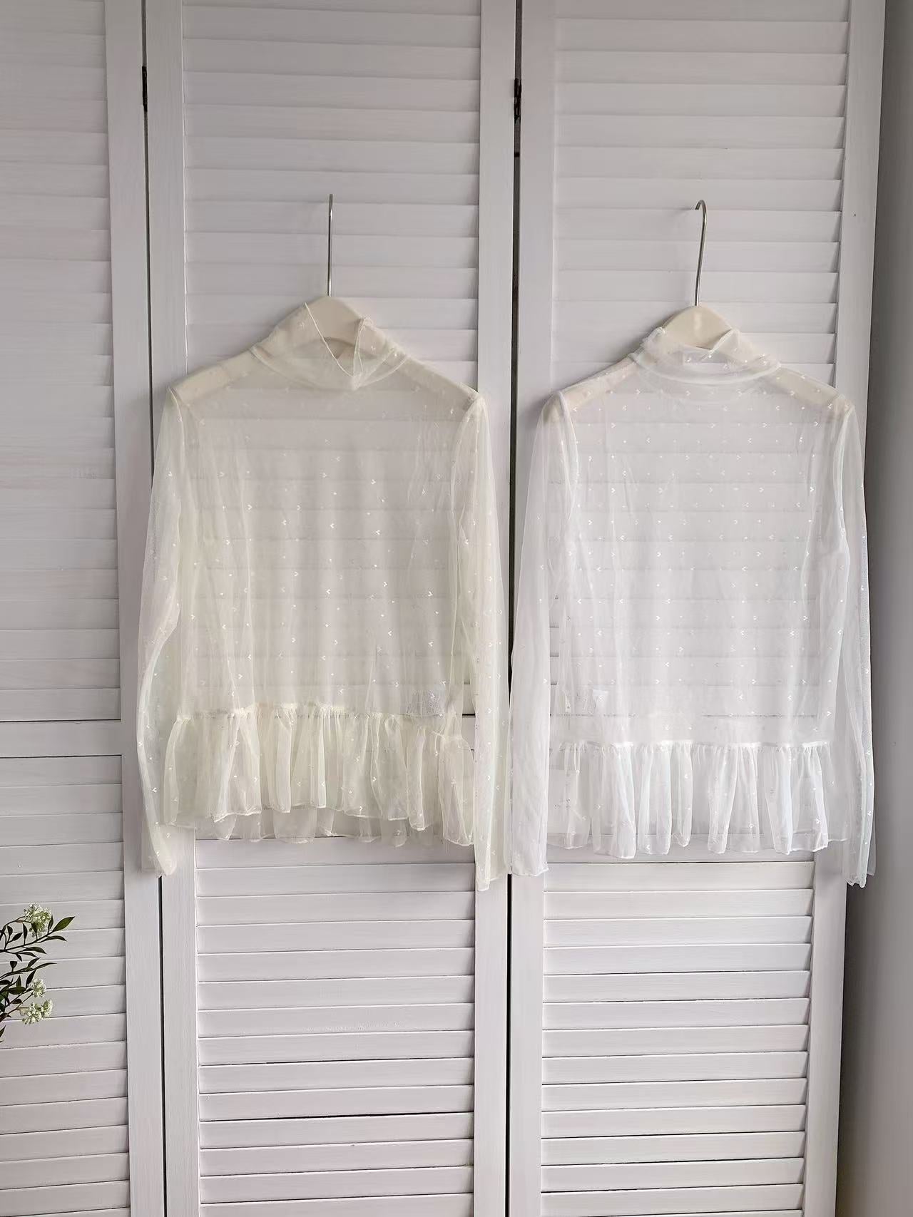 HELLO MILK TEE- 86193 簡約打底衫