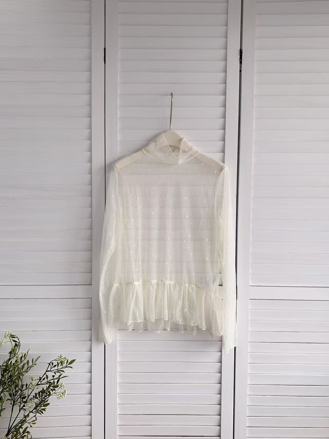 HELLO MILK TEE- 86193 簡約打底衫