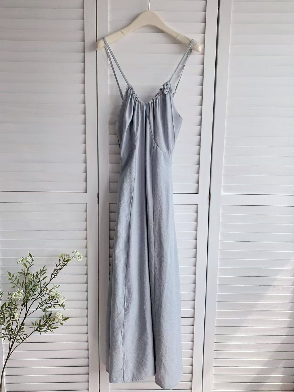 HELLO MILK TEE- 86133 吊帶連裙