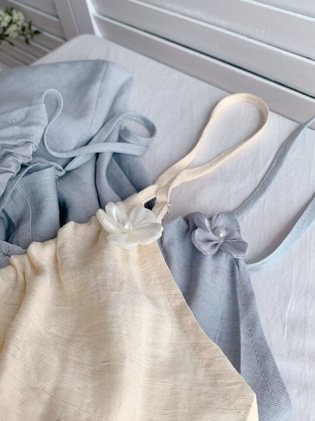 HELLO MILK TEE- 86133 吊帶連裙