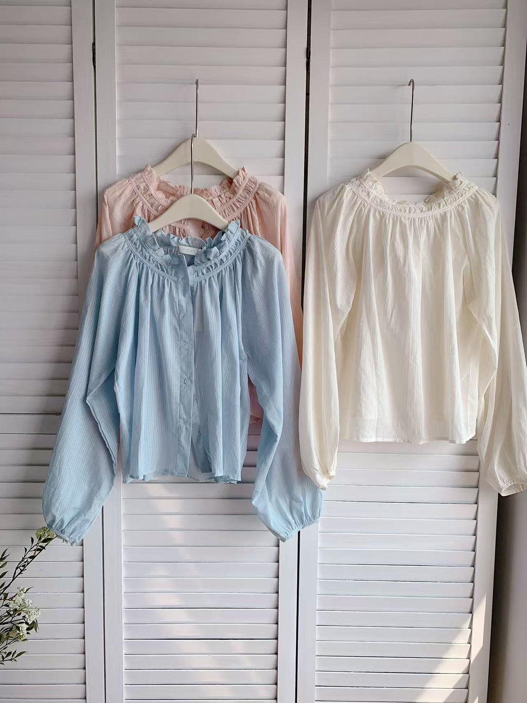 HELLO MILK TEE- 86175 薄款襯衫