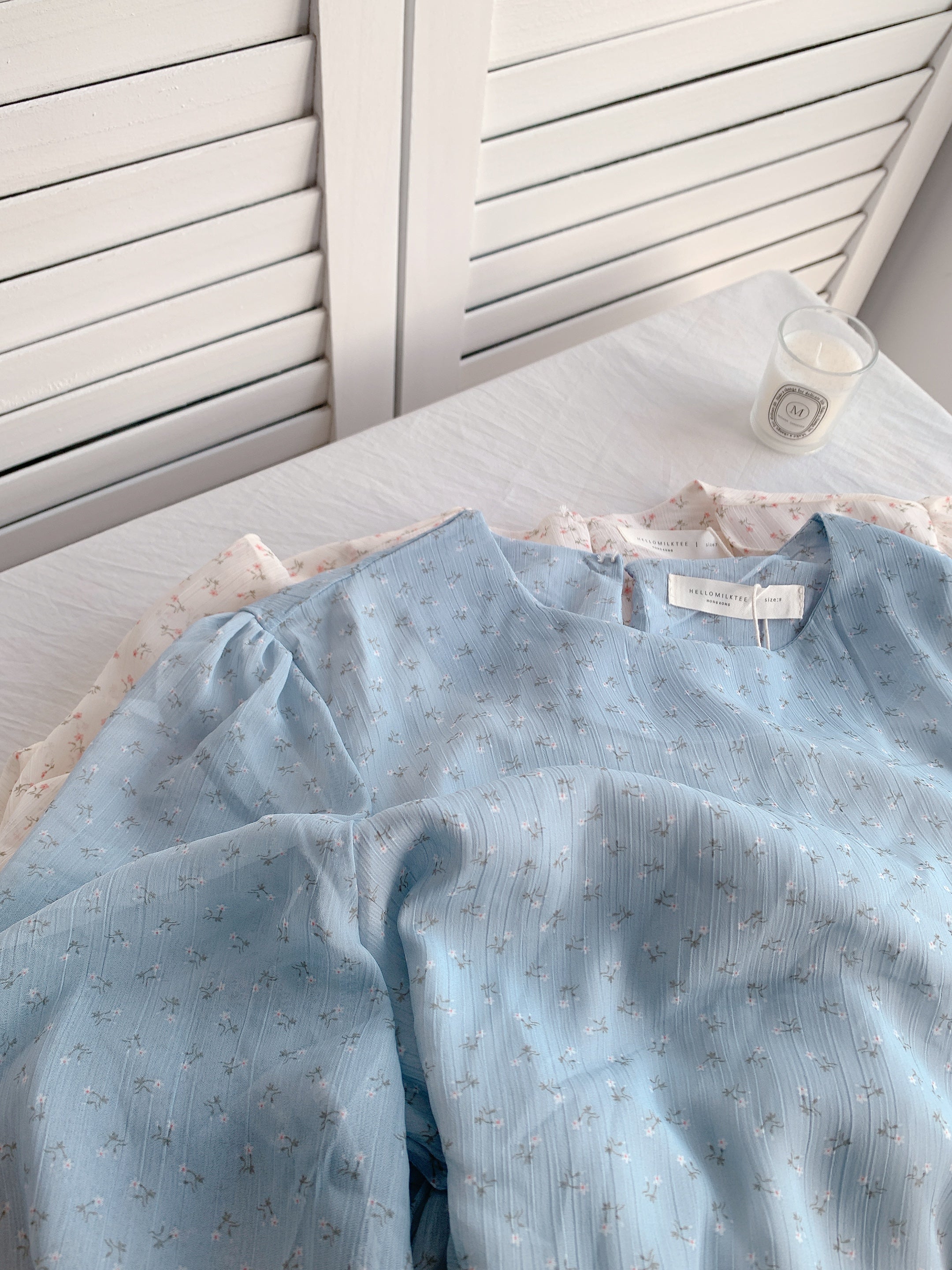 HELLO MILK TEE- 86169 碎花連衣裙