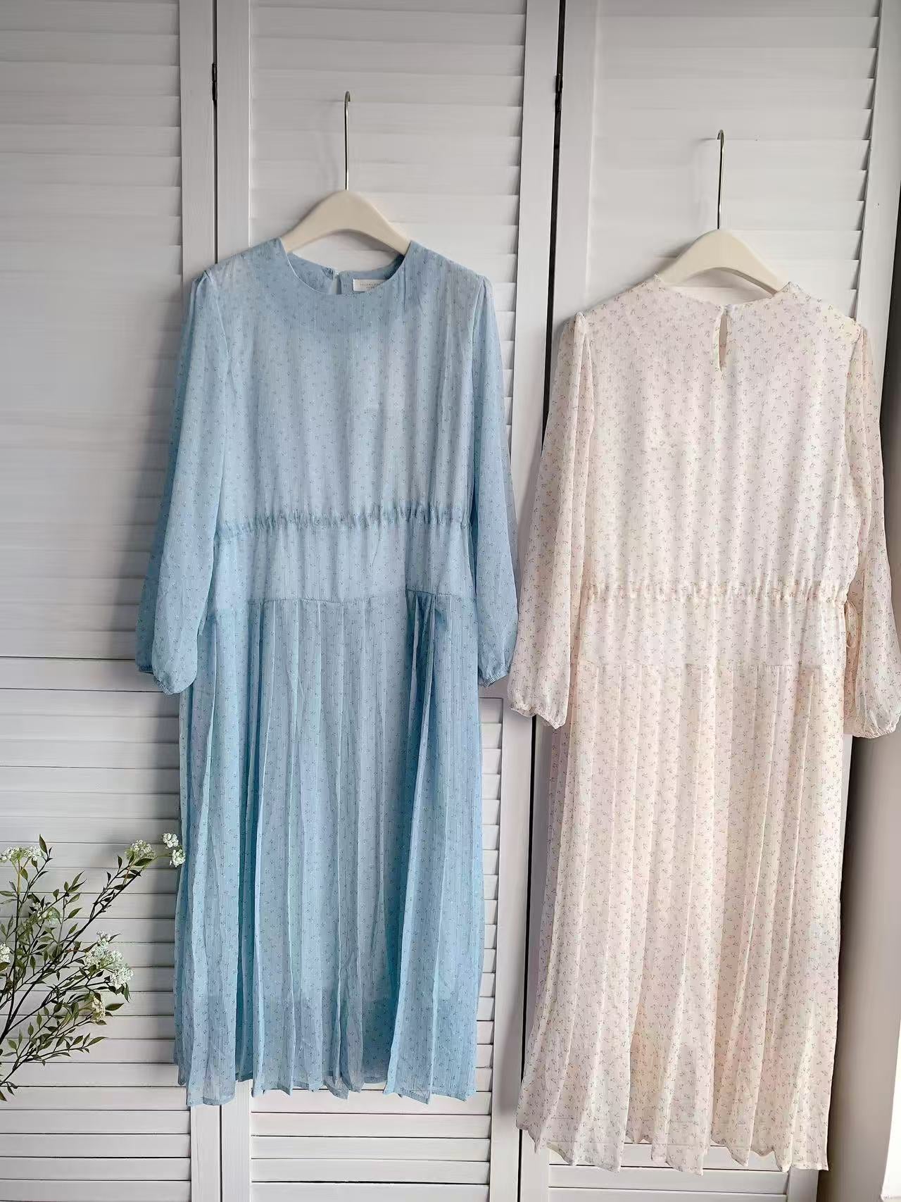 HELLO MILK TEE- 86169 碎花連衣裙