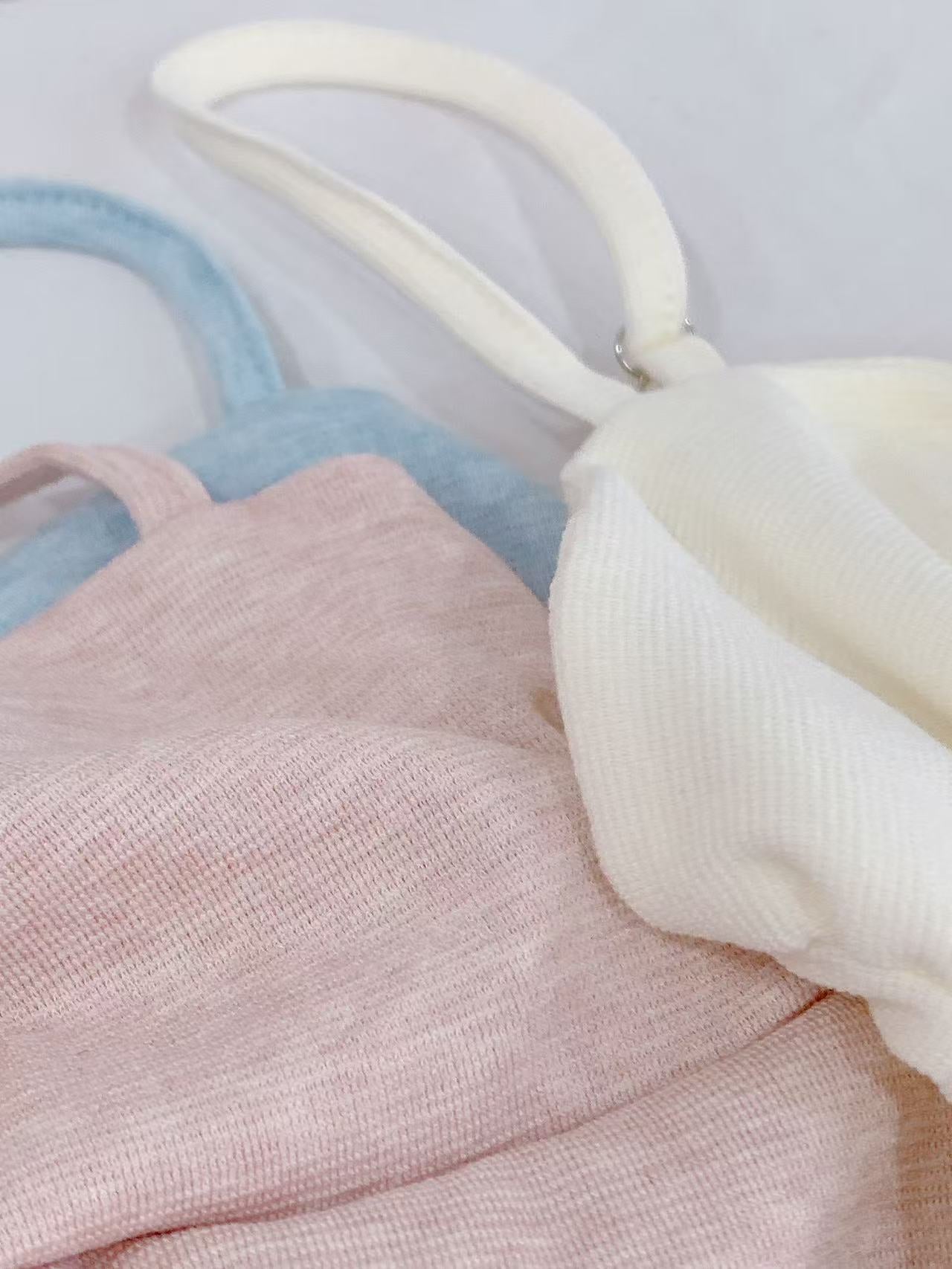 HELLO MILK TEE- 86130 扭結吊帶背心