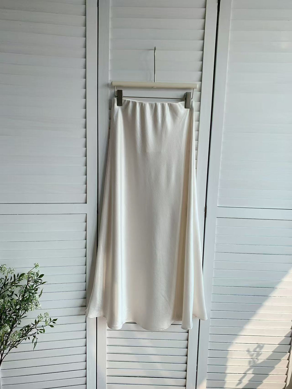 HELLO MILK TEE- 86009 拼接半裙