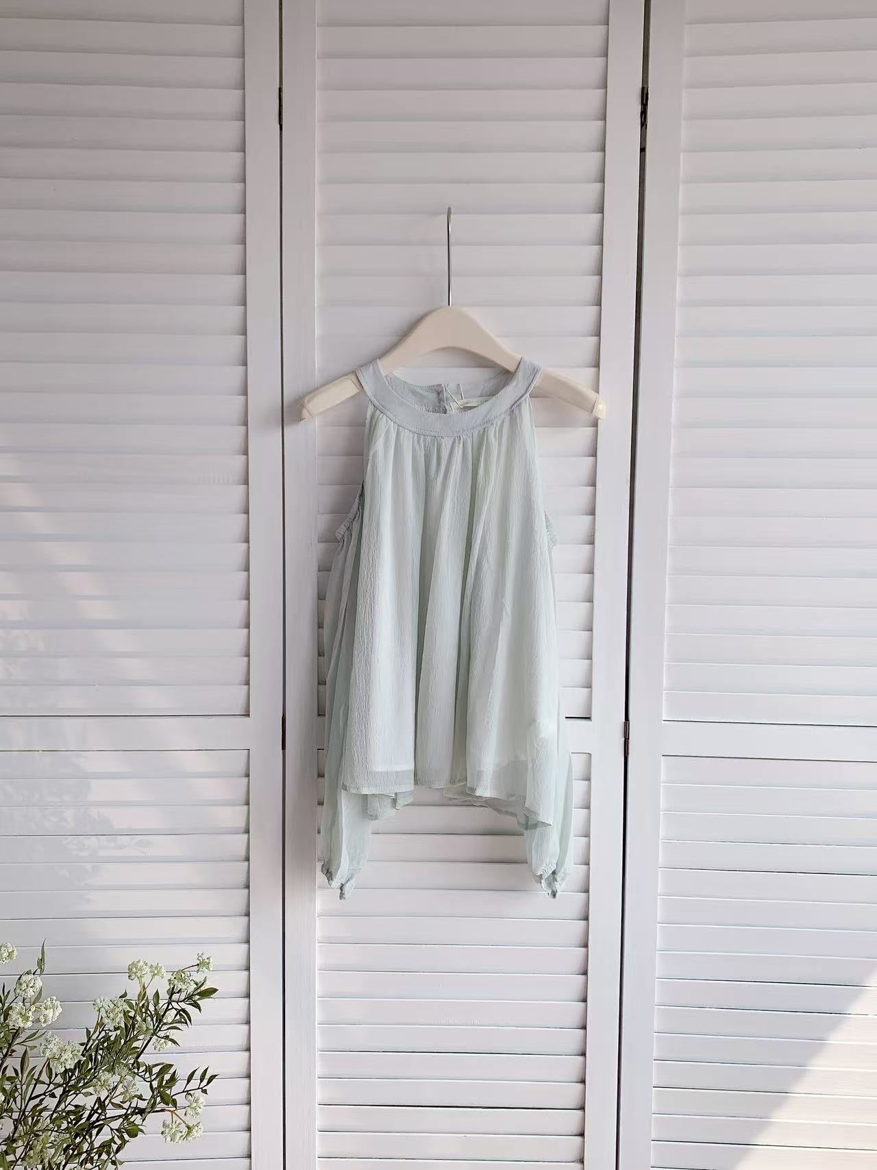 HELLO MILK TEE- 86066 露肩上衣