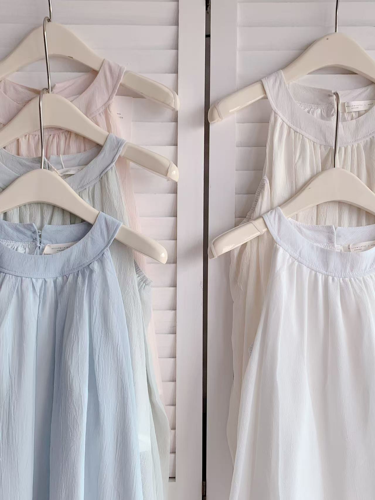 HELLO MILK TEE- 86066 露肩上衣