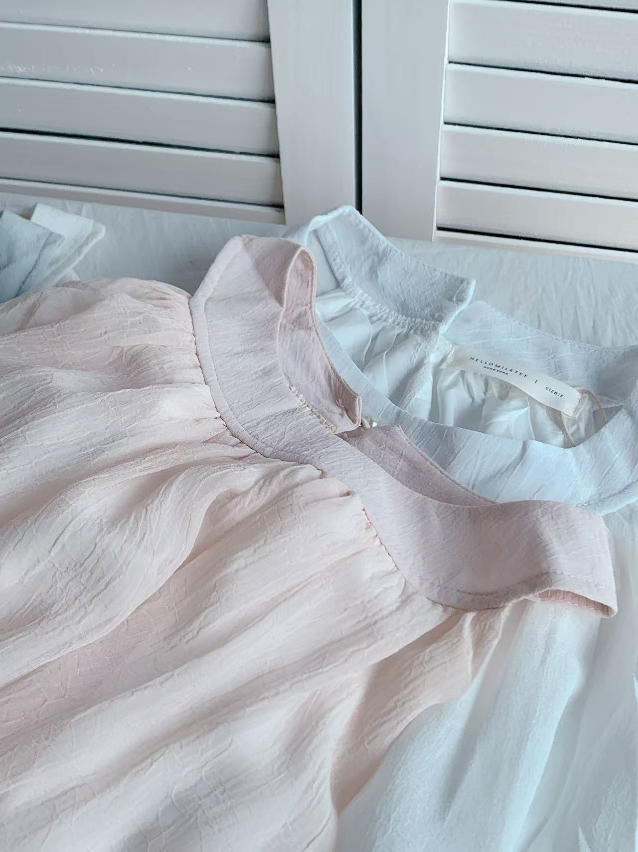 HELLO MILK TEE- 86066 露肩上衣