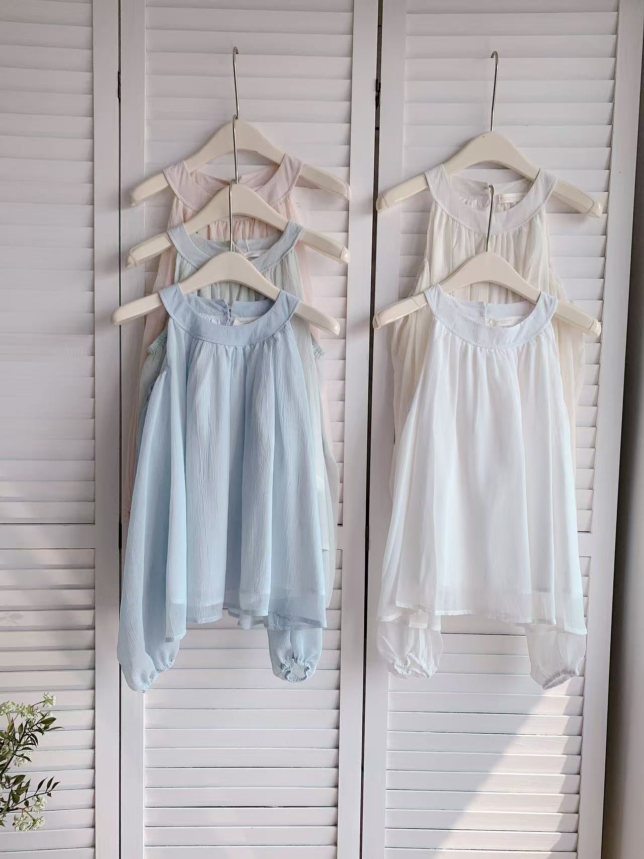 HELLO MILK TEE- 86066 露肩上衣