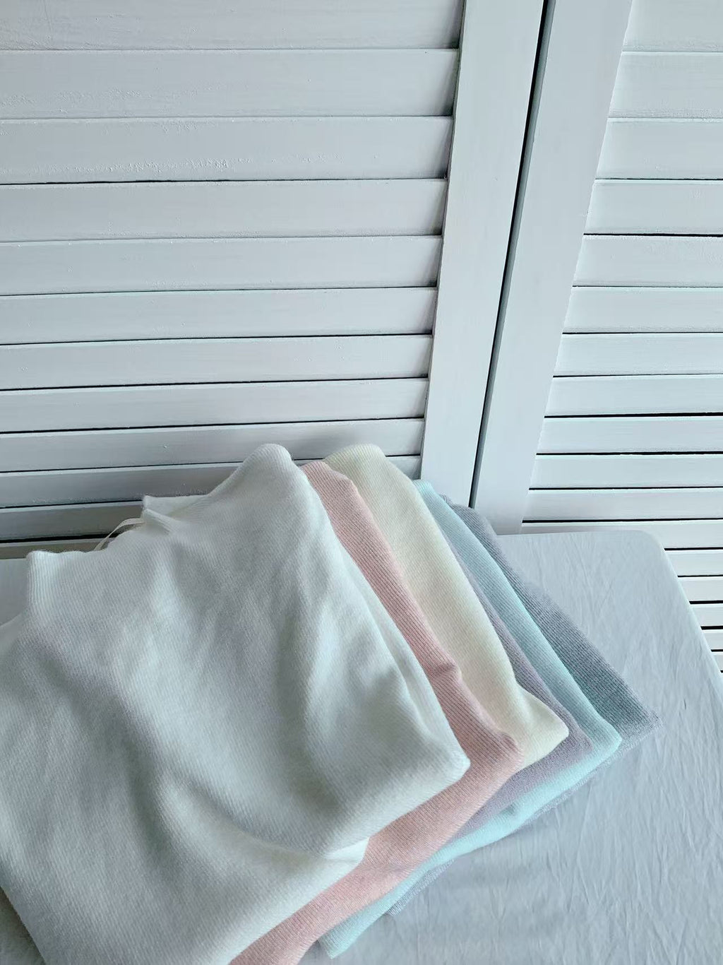 HELLO MILK TEE- 86054 高領短袖