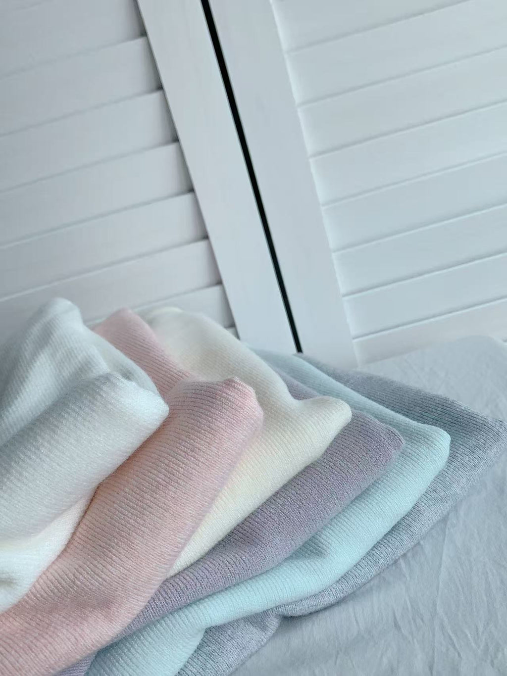 HELLO MILK TEE- 86054 高領短袖