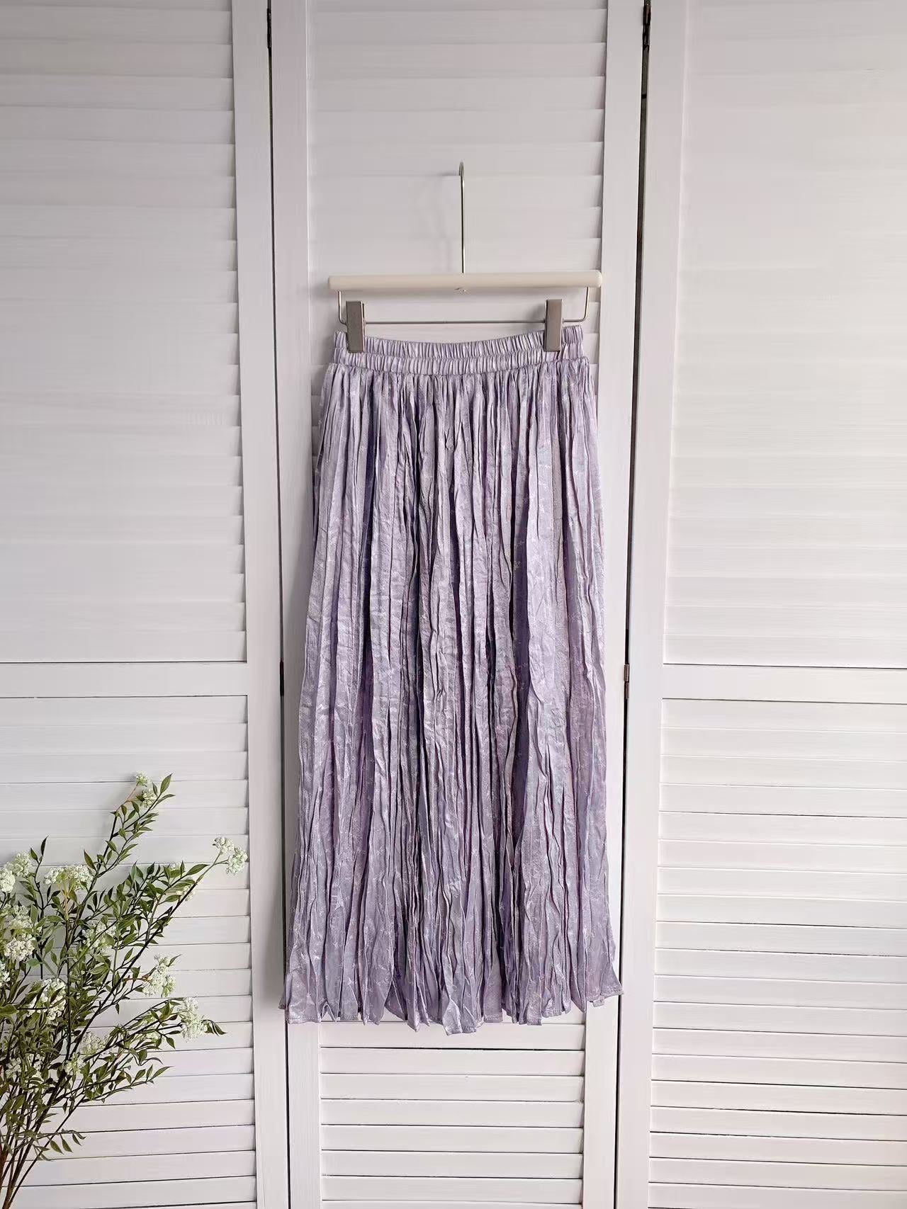 HELLO MILK TEE- 86039 百搭半裙