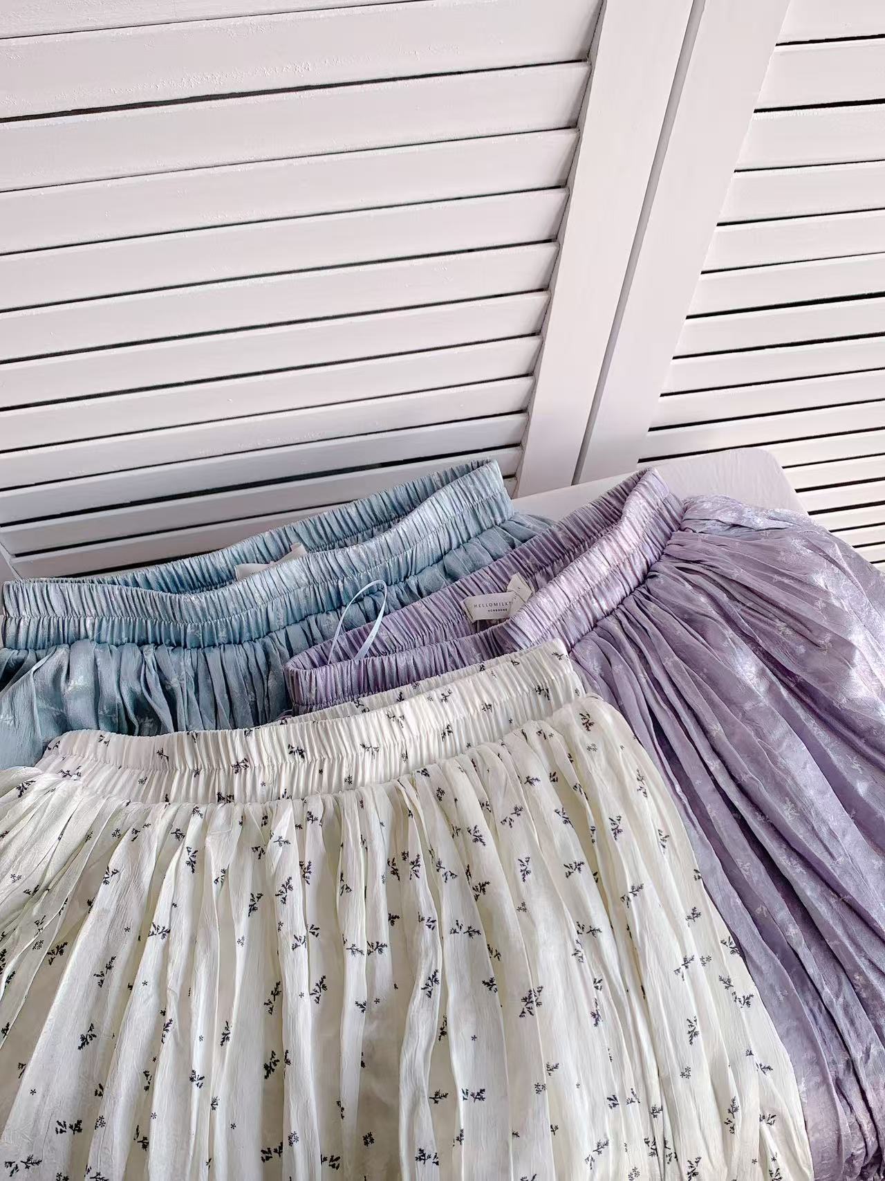 HELLO MILK TEE- 86039 百搭半裙