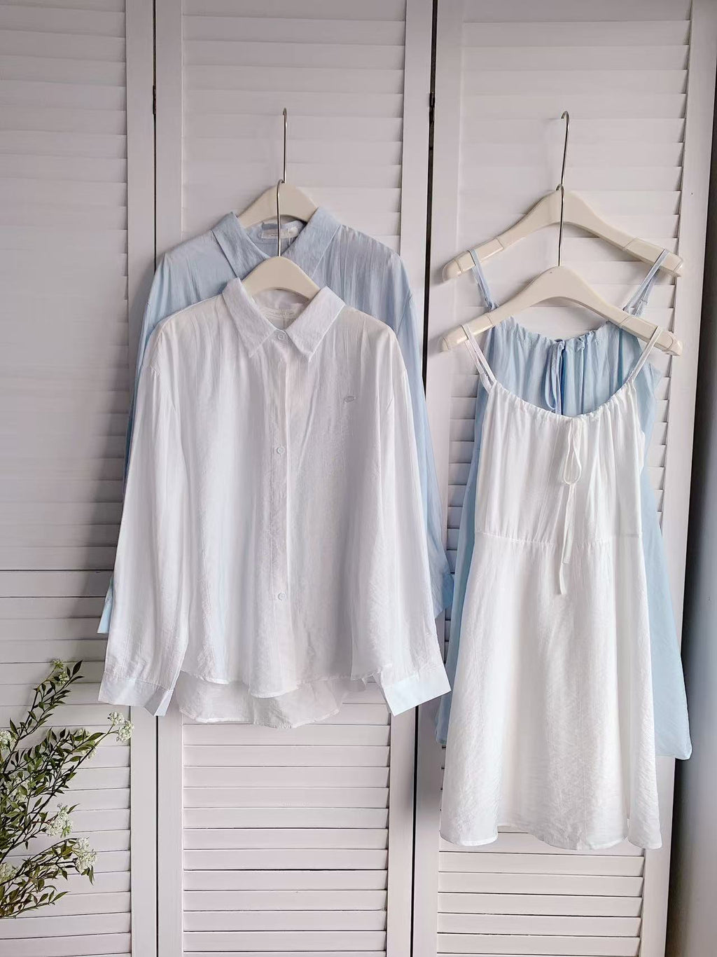 HELLO MILK TEE- 86043 襯衣套裝