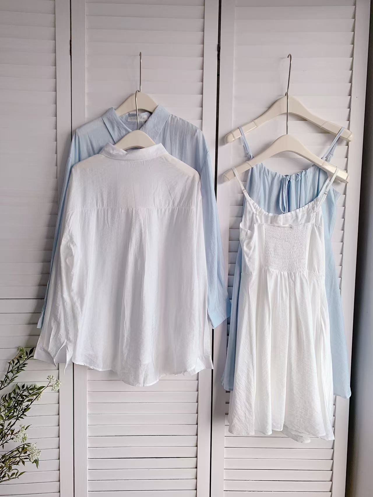 HELLO MILK TEE- 86043 襯衣套裝