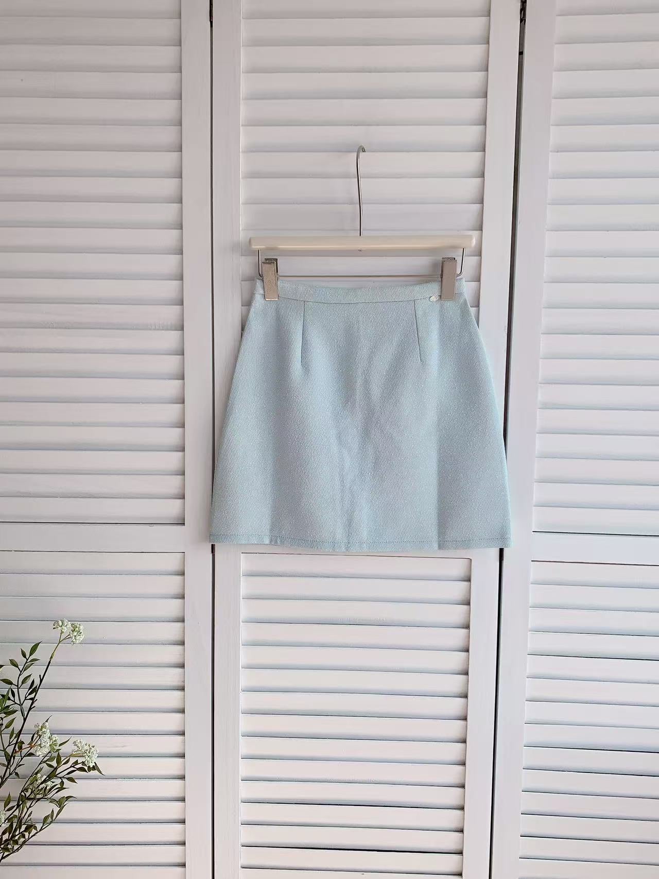 HELLO MILK TEE- 86149 百搭短裙