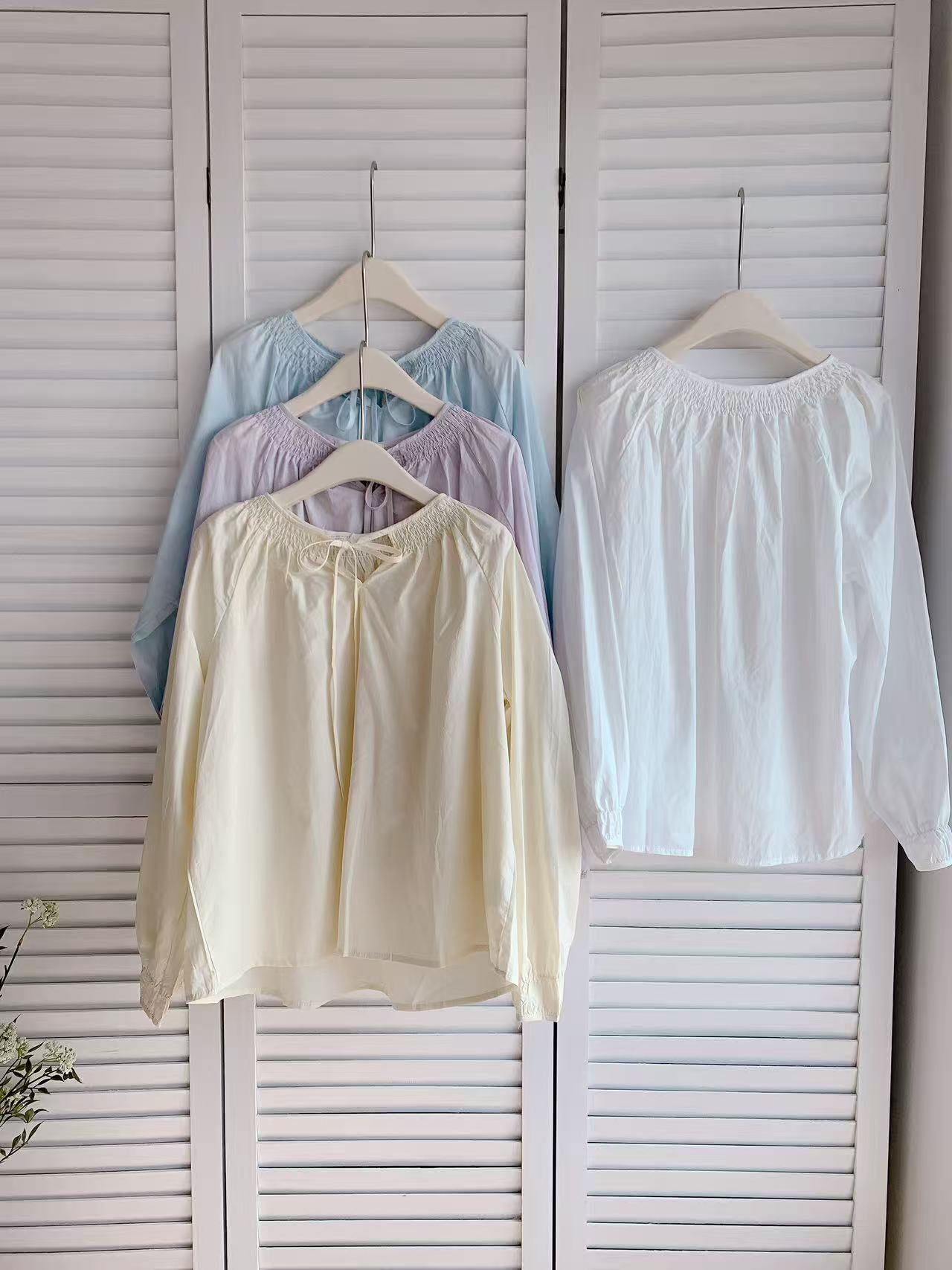 HELLO MILK TEE- 86113 韓系襯衫