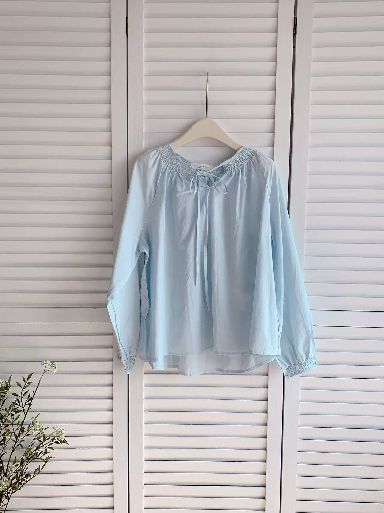 HELLO MILK TEE- 86113 韓系襯衫