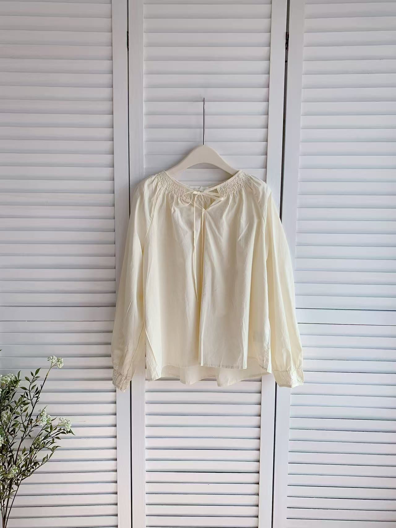 HELLO MILK TEE- 86113 韓系襯衫