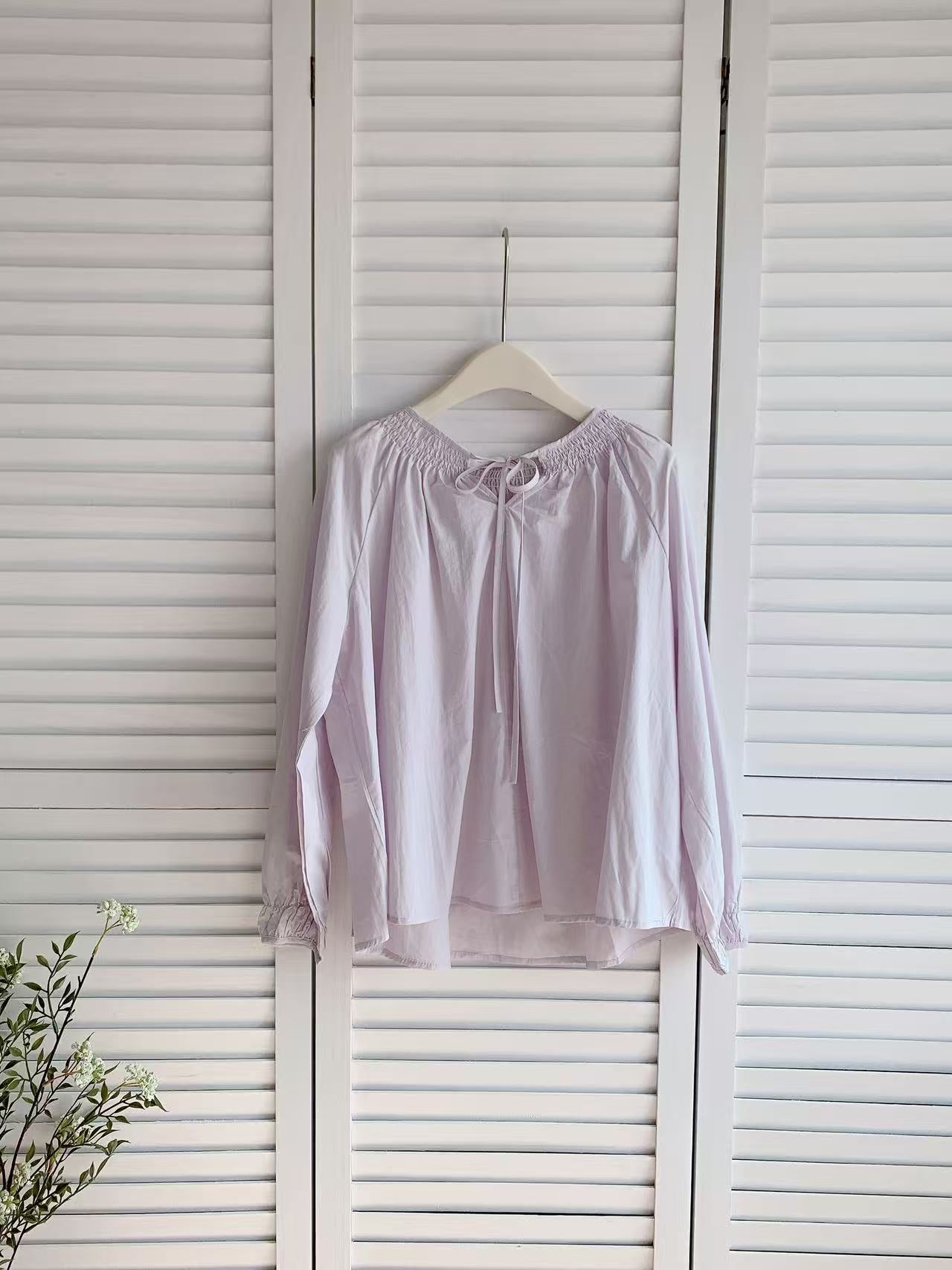 HELLO MILK TEE- 86113 韓系襯衫